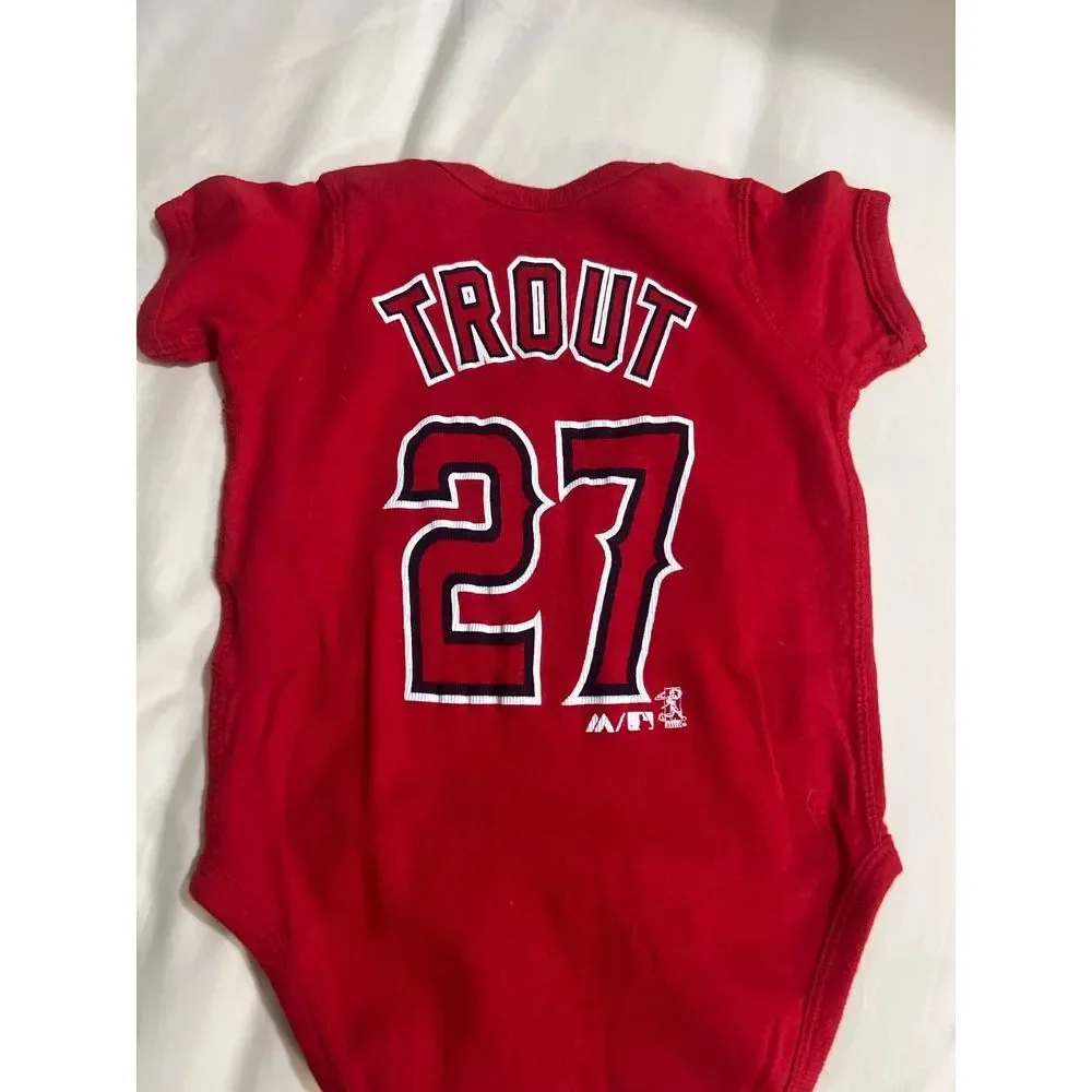 Angels‎ baseball Onesie